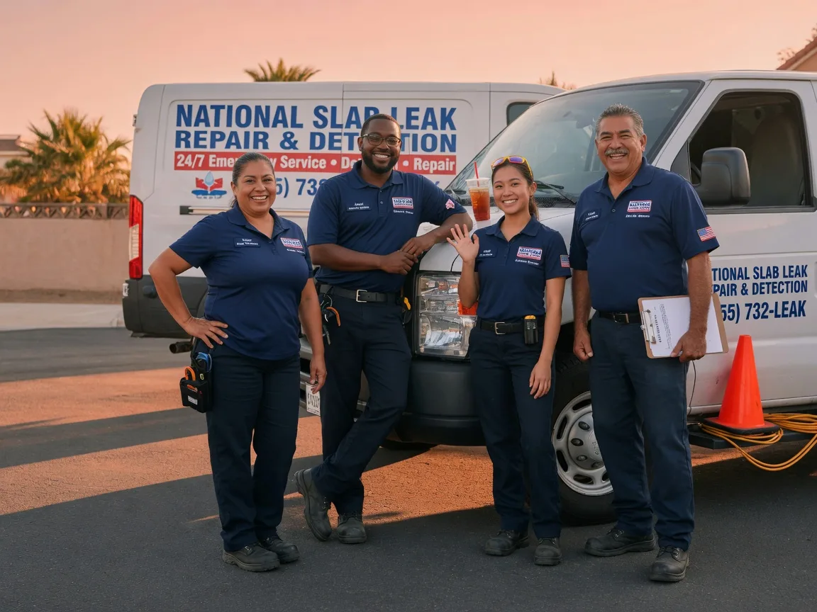 Slab Leak Detection company in Kinsey, MT